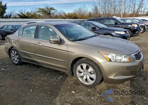 2008 Honda Accord Exl from USA, damaged, VIN 1HGCP26808A104707